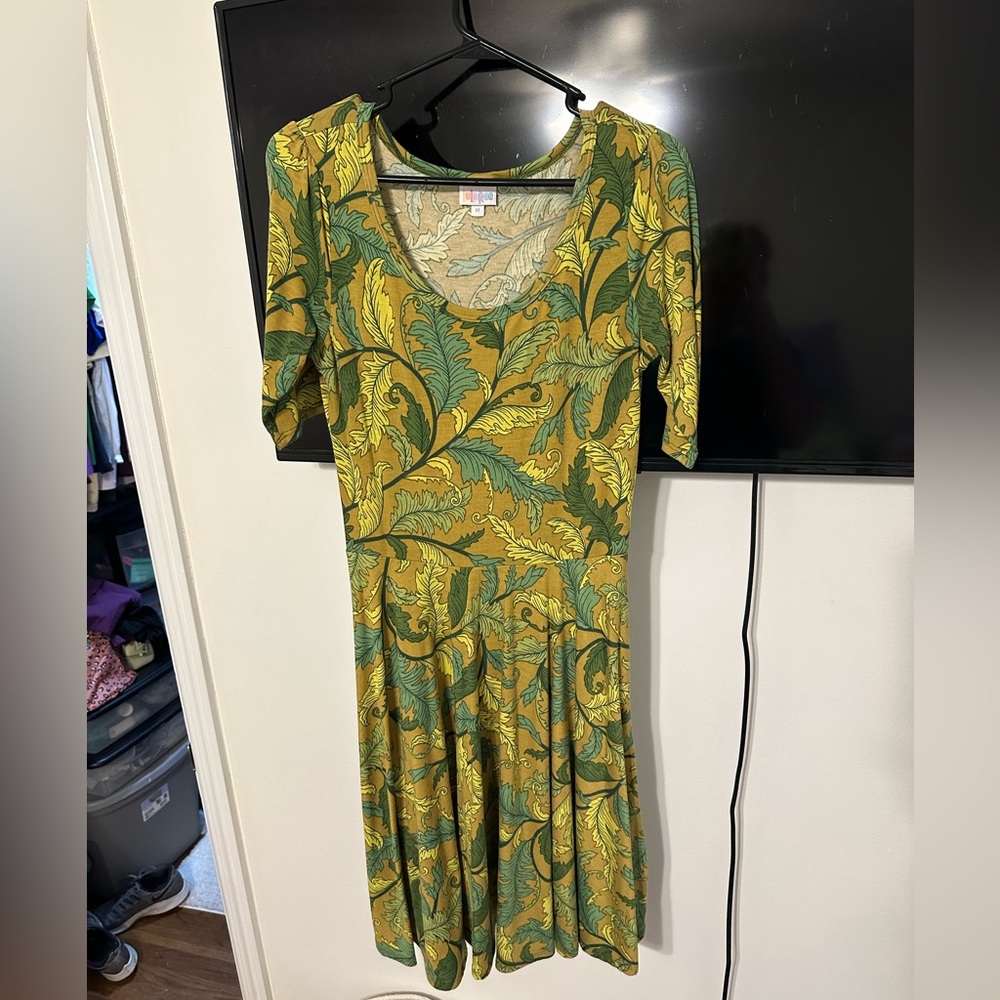 Green dress